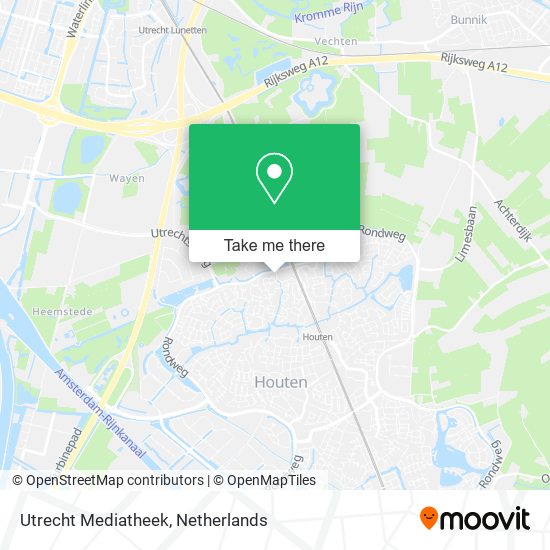 Utrecht Mediatheek map