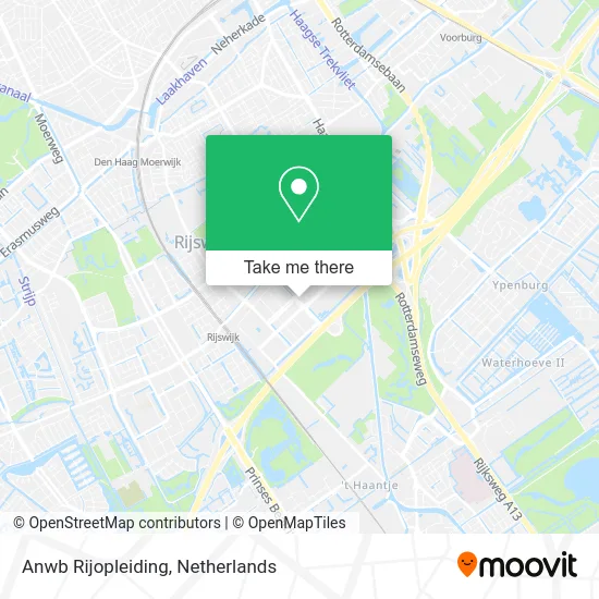 Anwb Rijopleiding map