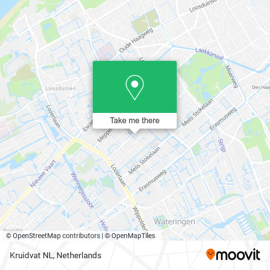 Kruidvat NL map