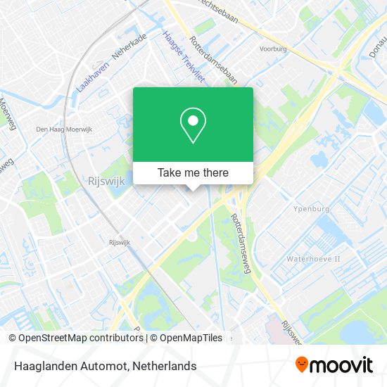 Haaglanden Automot map