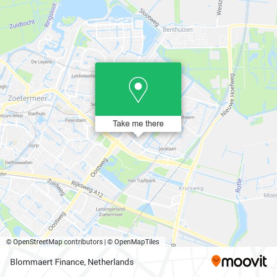 Blommaert Finance map