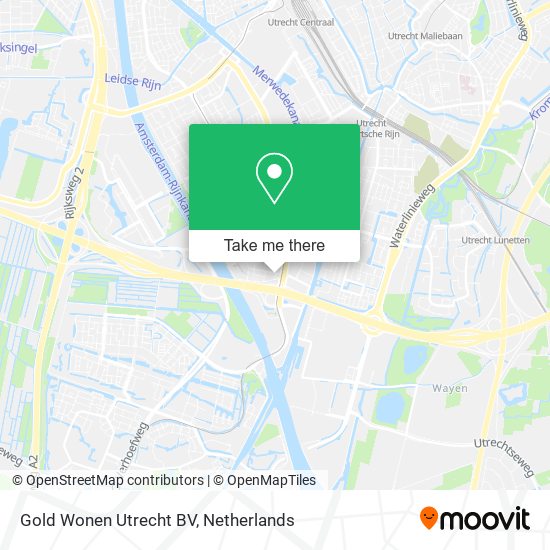 Gold Wonen Utrecht BV Karte