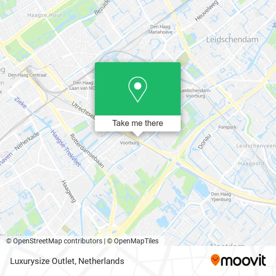 Luxurysize Outlet map