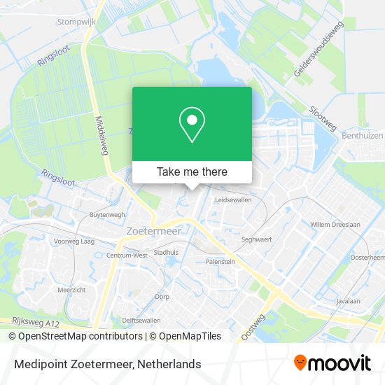 Medipoint Zoetermeer map