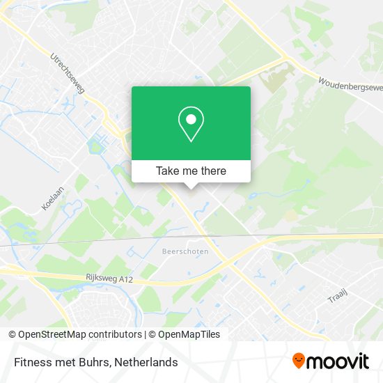 Fitness met Buhrs map