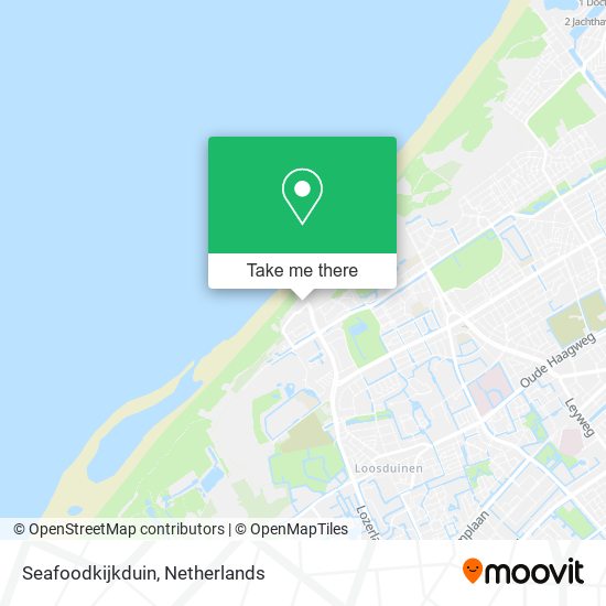 Seafoodkijkduin map