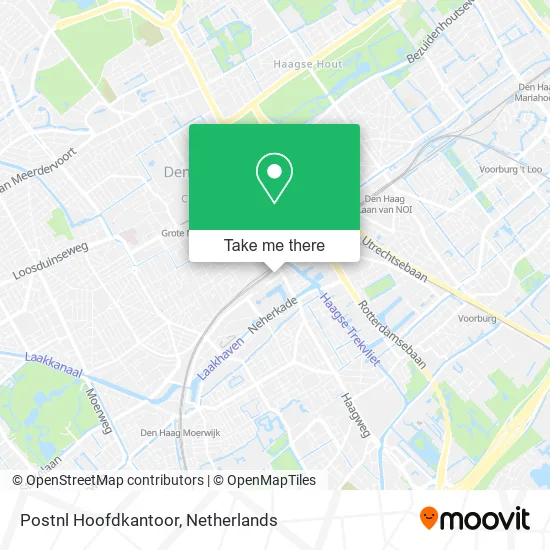 Postnl Hoofdkantoor map