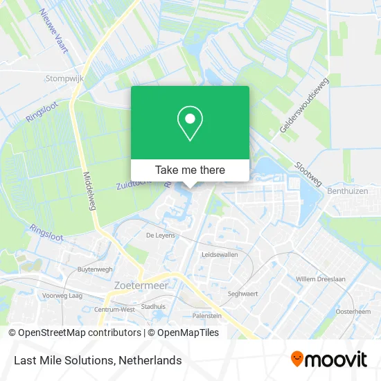 Last Mile Solutions map