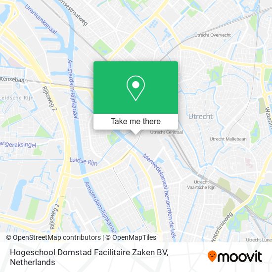Hogeschool Domstad Facilitaire Zaken BV map