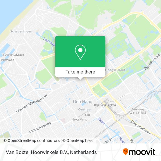 Van Boxtel Hoorwinkels B.V. map