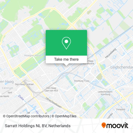 Sarratt Holdings NL BV map