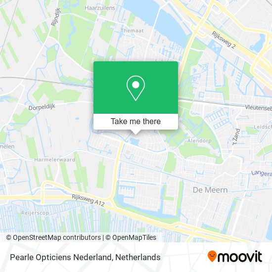 Pearle Opticiens Nederland Karte