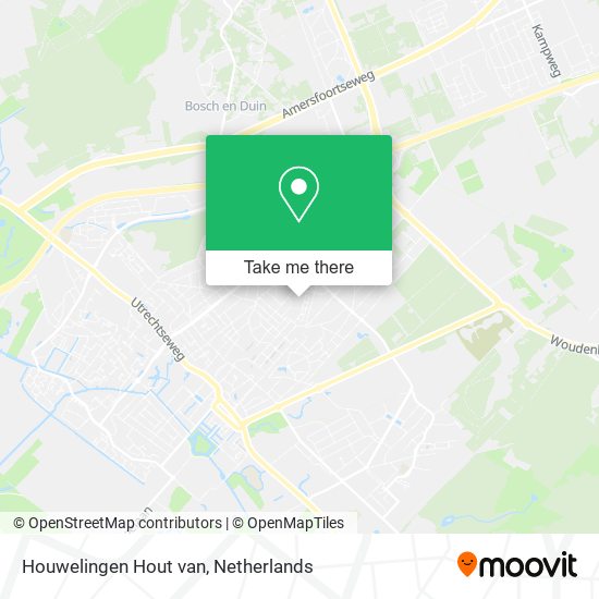 Houwelingen Hout van map