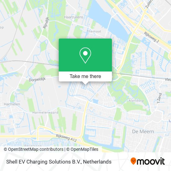 Shell EV Charging Solutions B.V. map