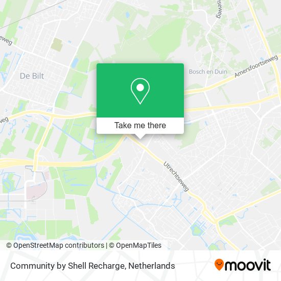 Community by Shell Recharge map