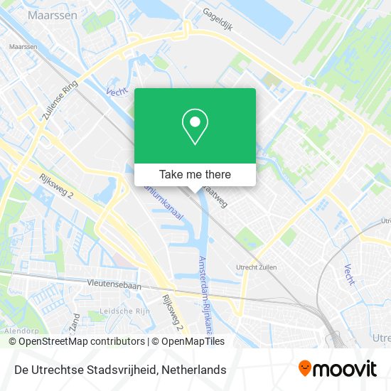 De Utrechtse Stadsvrijheid Karte