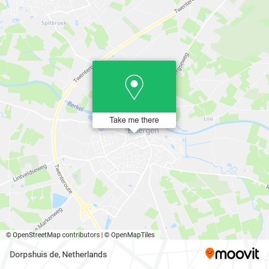 Dorpshuis de map