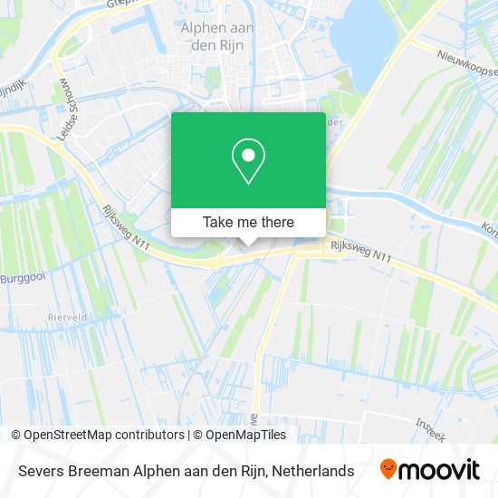 Severs Breeman Alphen aan den Rijn map