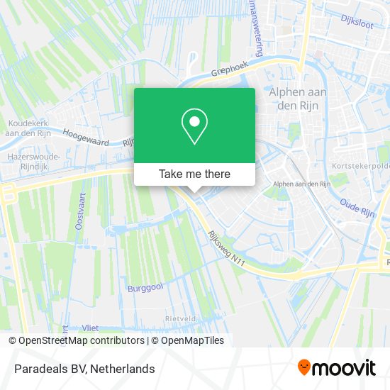 Paradeals BV map