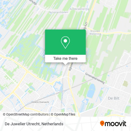 De Juwelier Utrecht map