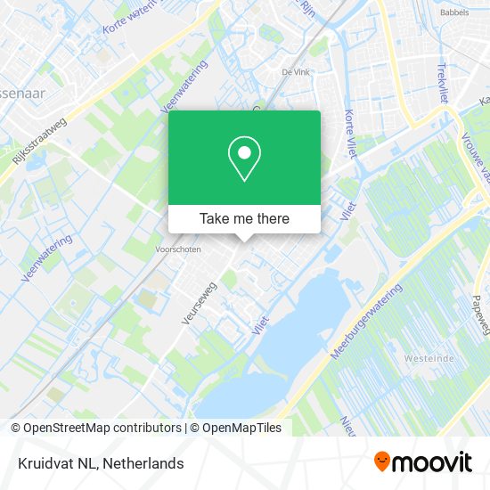 Kruidvat NL map