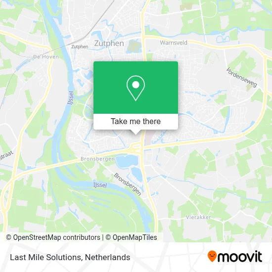 Last Mile Solutions map