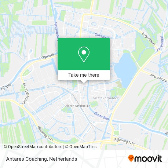 Antares Coaching map