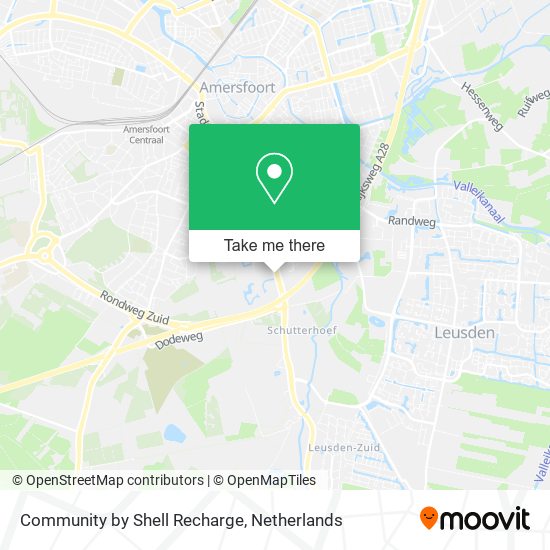 Community by Shell Recharge map