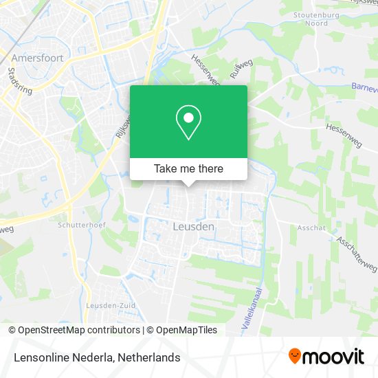 Lensonline Nederla map