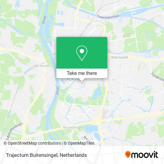 Trajectum Buitensingel map