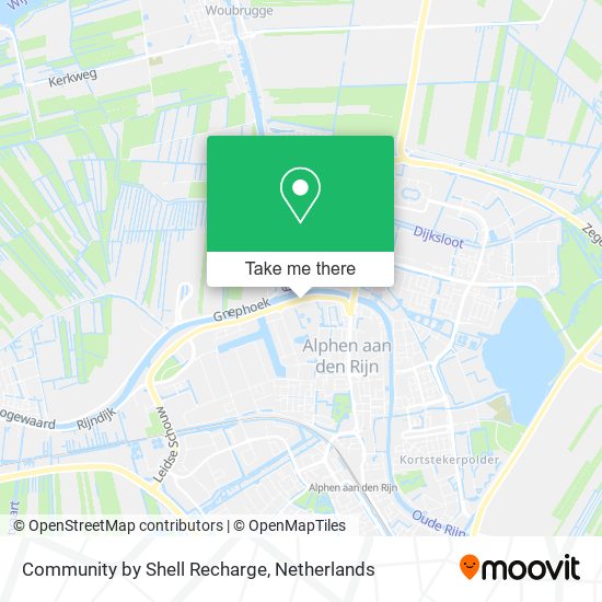 Community by Shell Recharge map