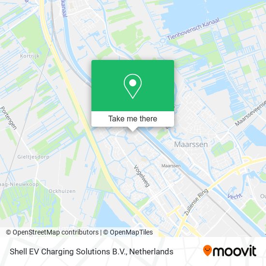 Shell EV Charging Solutions B.V. map