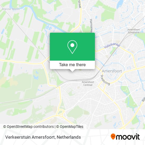 Verkeerstuin Amersfoort map