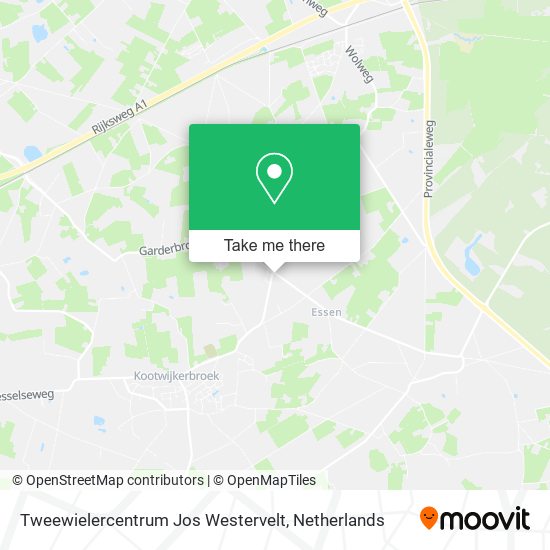 Tweewielercentrum Jos Westervelt map