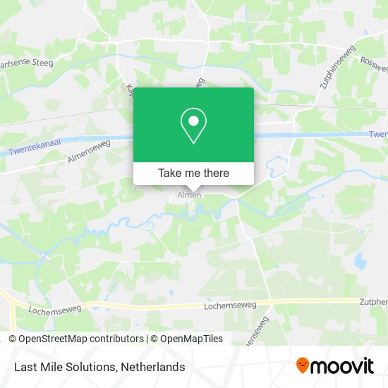 Last Mile Solutions map