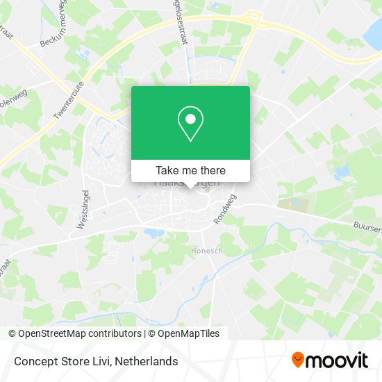 Concept Store Livi map