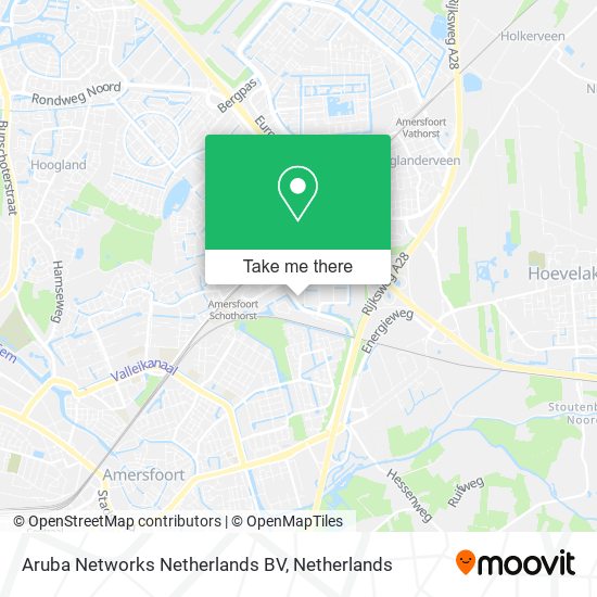 Aruba Networks Netherlands BV Karte
