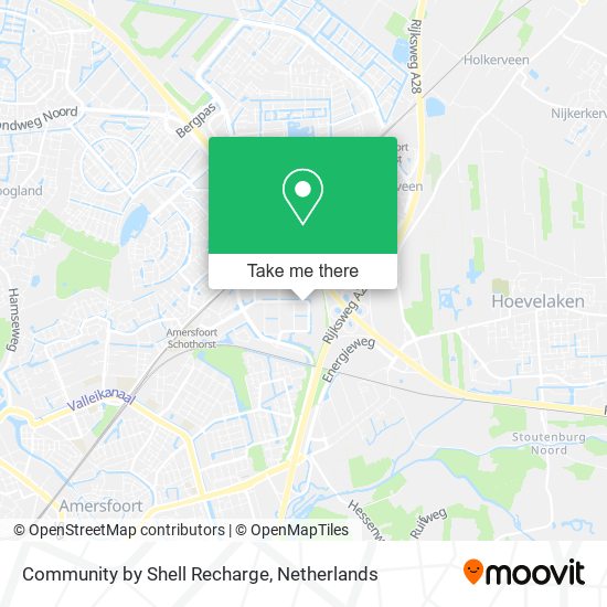 Community by Shell Recharge map