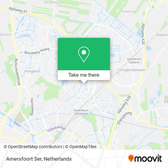 Amersfoort Ser map