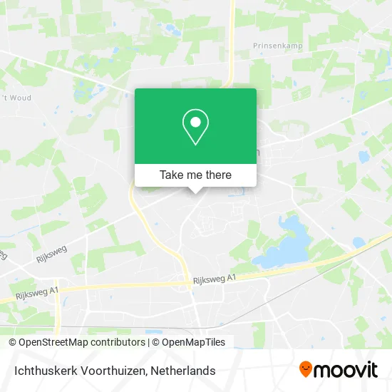 Ichthuskerk Voorthuizen map
