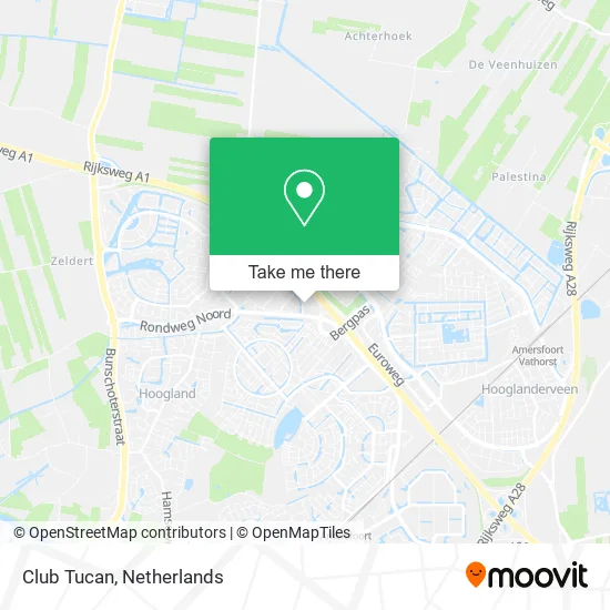 Club Tucan map