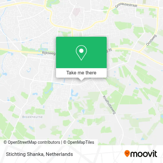 Stichting Shanka map