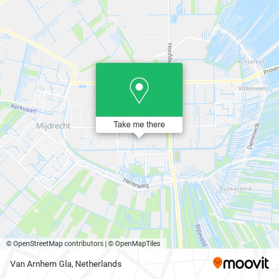 Van Arnhem Gla map