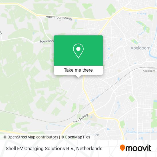 Shell EV Charging Solutions B.V. map