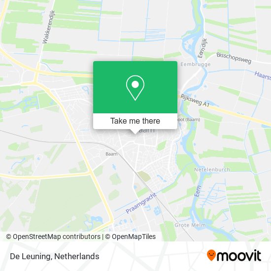 De Leuning map