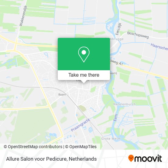 Allure Salon voor Pedicure map