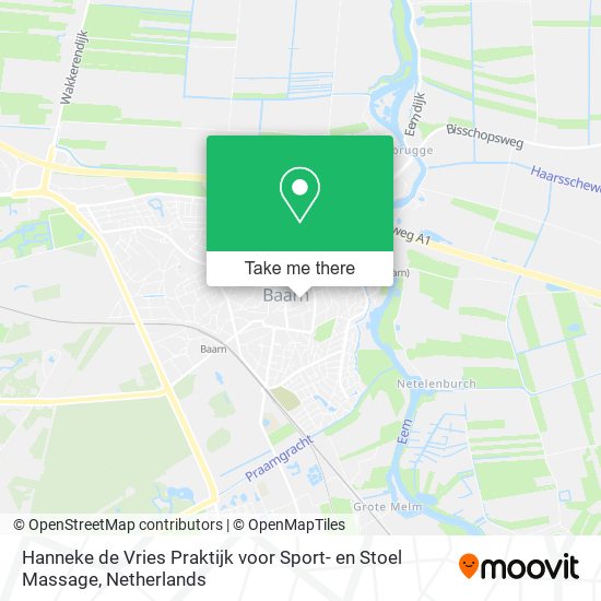 Hanneke de Vries Praktijk voor Sport- en Stoel Massage map