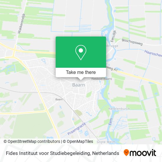 Fides Instituut voor Studiebegeleiding Karte