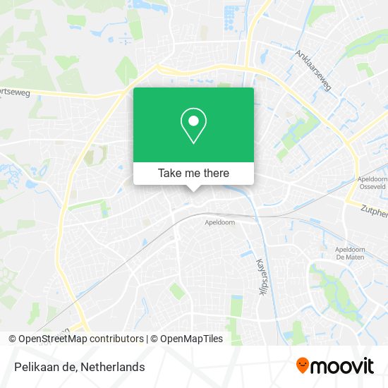 Pelikaan de map