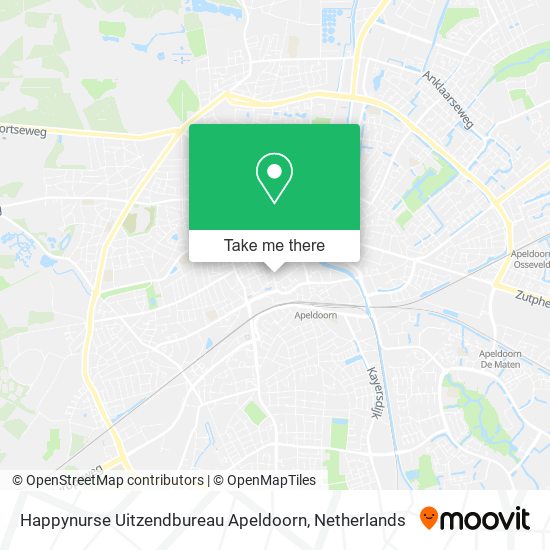 Happynurse Uitzendbureau Apeldoorn map